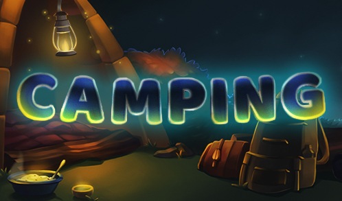 Camping logotype